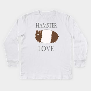 Hamster Love Kids Long Sleeve T-Shirt